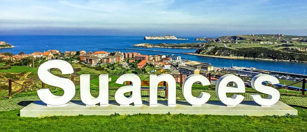 Vista panorámica de Suances, Cantabria