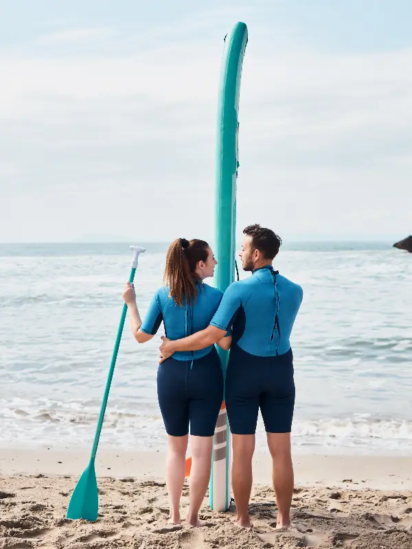 Clases de paddle surf para parejas en Suances